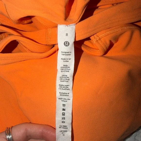 Lululemon Orange Align Tank - Picture 5 of 7